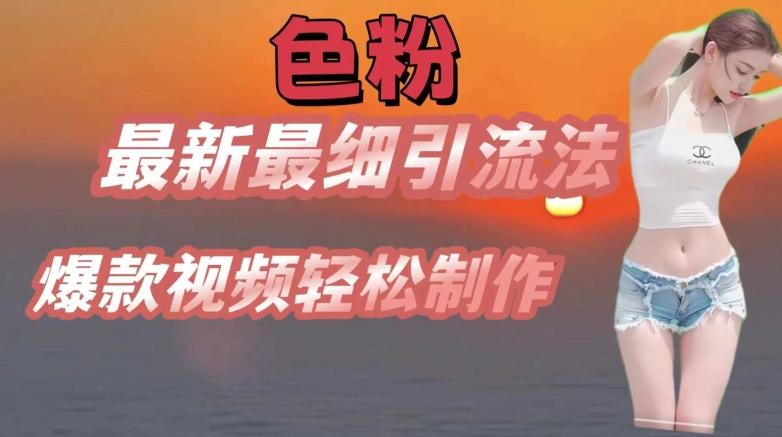se粉最新最细引流法，七天螺旋起号法，爆款视频轻松制作【揭秘】-鸿洪资源网