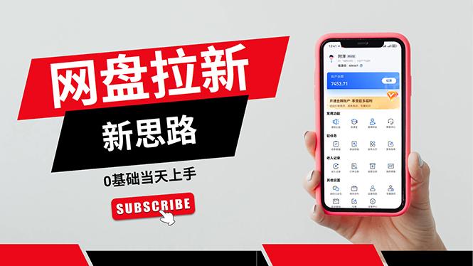 一天赚5000的秘密，网盘推广零基础操作，私域赚钱法，0基础当天上手-鸿洪资源网