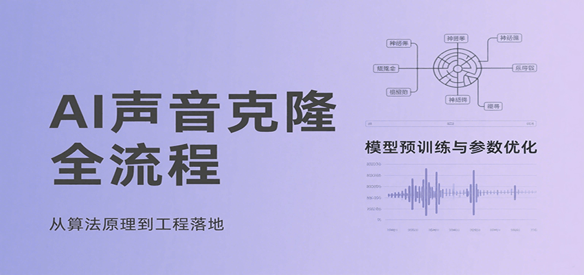 AI声音克隆全流程，基础概念到实战应用，3秒极速声音复刻、模型预训练、云端部署等-鸿洪资源网