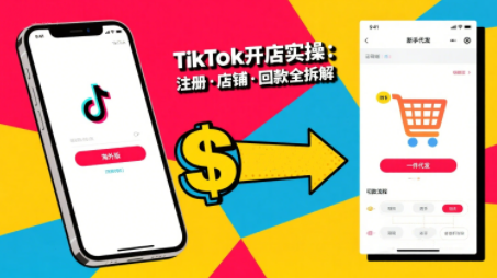 大熊跨境·TikTok从开店到投流的进阶课-鸿洪资源网
