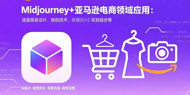 Midjourney+电商领域商业应用：涵盖服装设计、换脸技术、实拍结合等-鸿洪资源网