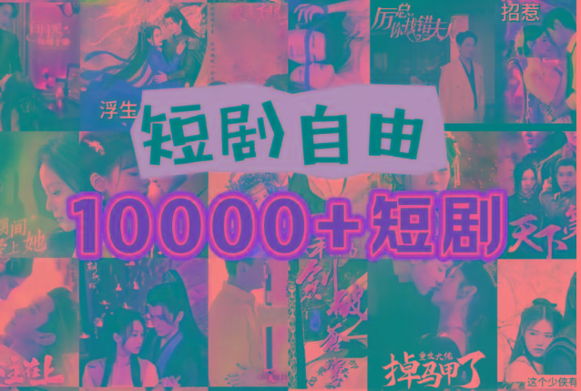 打造完全属于自己的个人短剧库，实现网盘拉新与私域变现的完美融合！-瀚洪创业网