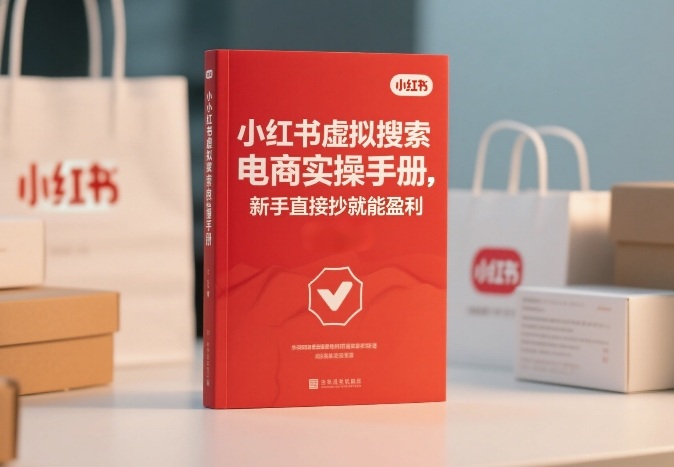 小红书​⁠‬​​⁠​‌​‬​⁠​‬‍‍‌​​​‬‌‍⁠​​​‌​⁠⁠​‬​​‬​​​​‌​‍虚拟搜索电商实操手册，新手直接抄就能盈利-瀚洪创业网