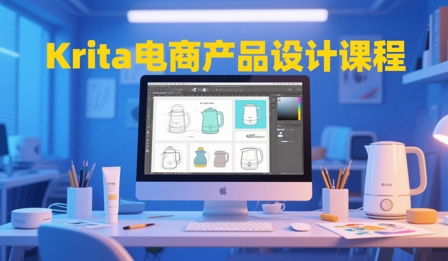 大梦老师·Krita电商产品设计课程-瀚洪创业网