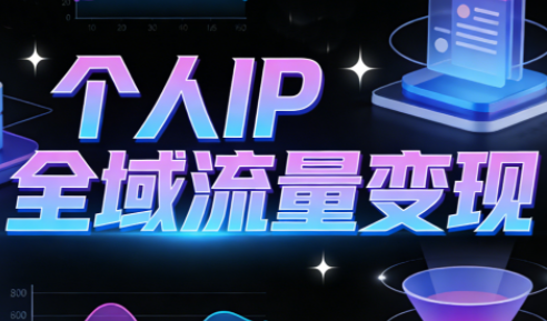 萌神老师·抖音个人IP全域流量变现进阶课(更新2026)-瀚洪创业网