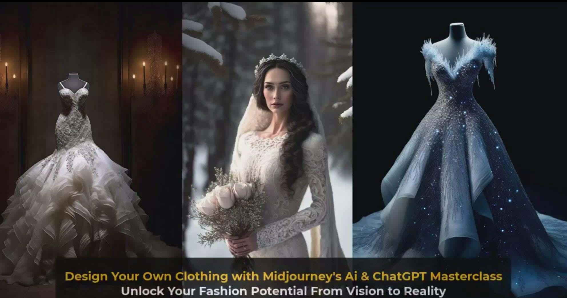 图片[7]-利用 Midjourneys Ai 人工智能设计自己的服装AI大师班-10节课-中英字幕-瀚洪创业网