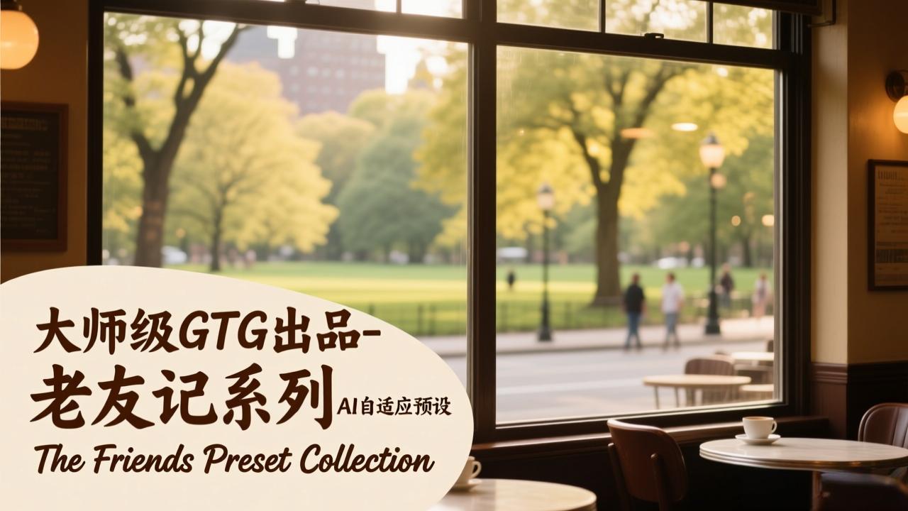 大师级GTG出品-老友记系列AI自适应预设The Friends Preset Collection-瀚洪创业网