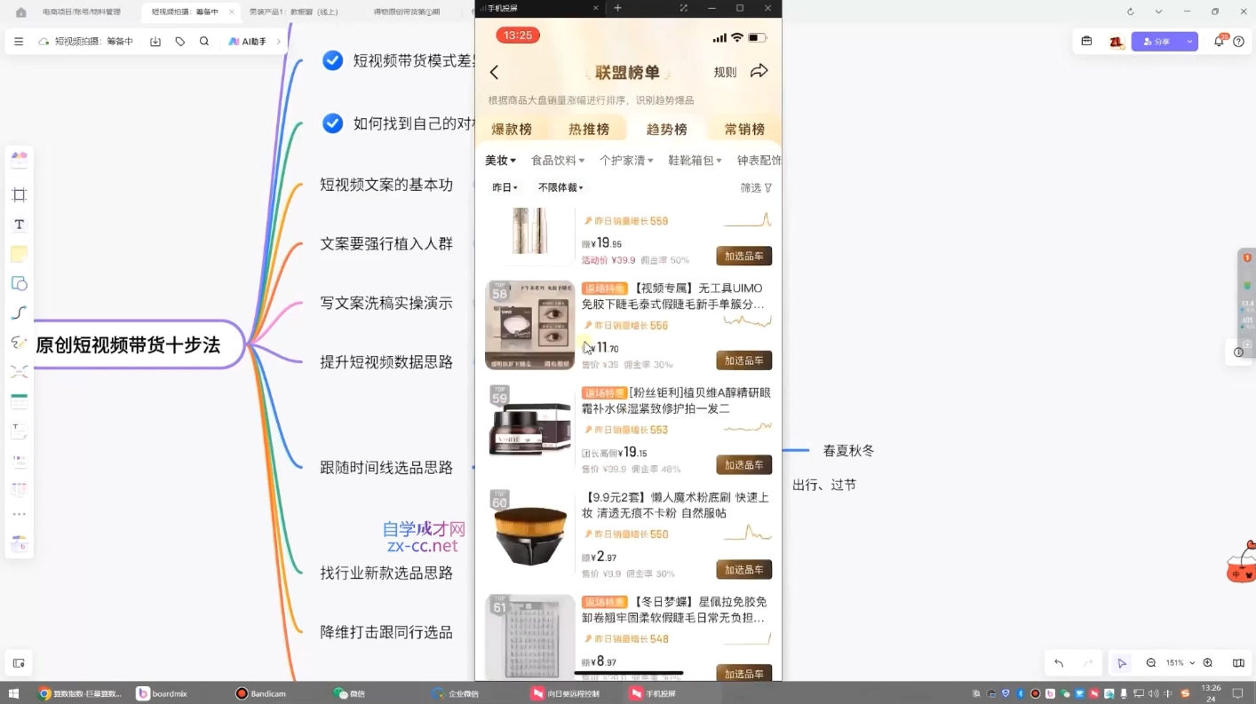 原创短视频带货10步法-瀚洪创业网