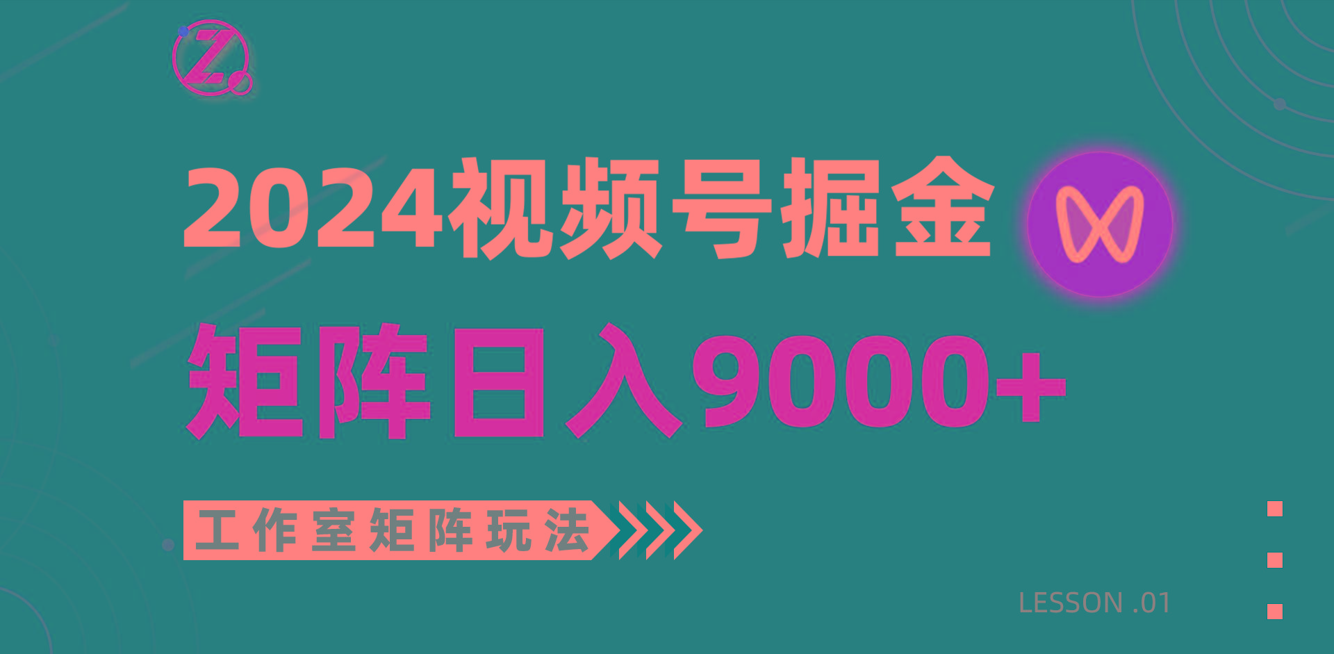 (9709期)【蓝海项目】2024视频号自然流带货，工作室落地玩法，单个直播间日入9000+-瀚洪创业网