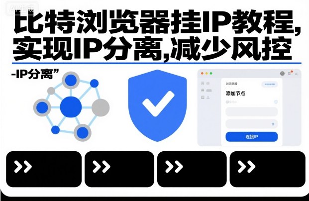 比特浏览器挂IP教程，实现IP分离，减少风控-瀚洪创业网