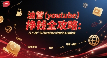 油管(youtube)挣钱全攻略：从开通广告收益到国内收款的实操指南(更新)-瀚洪创业网