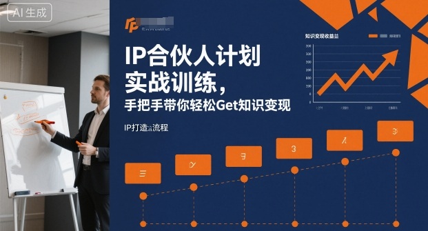 IP合伙人计划实战训练，手把手带你轻松Get知识变现-瀚洪创业网