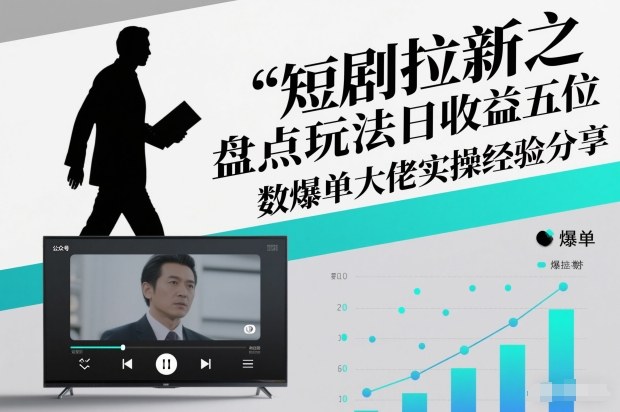 短剧拉新之盘点玩法日收益五位数爆单大佬实操经验分享-瀚洪创业网