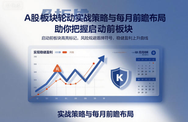 A股板块轮动实战策略与每月前瞻布局，助你把握启动前板块，规避风险，实现稳健盈利-瀚洪创业网