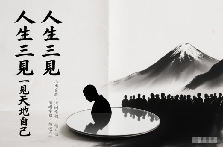 人生三见一见天地见众生见自己，活出自我拥有清晰幸福人生，搞透人性-瀚洪创业网