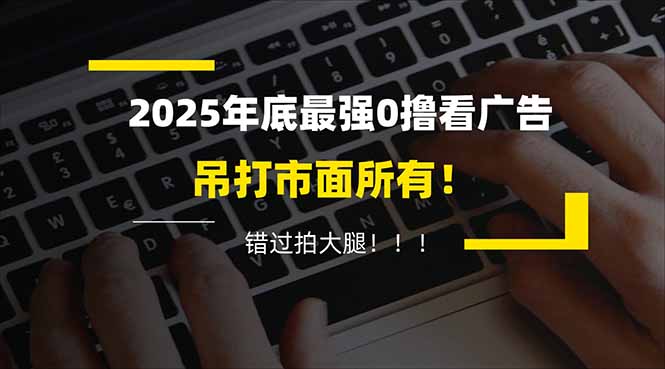 懒人福利！每天 20 分钟刷广告，动动手指轻松赚 100+，碎片时间就能做！-瀚洪创业网