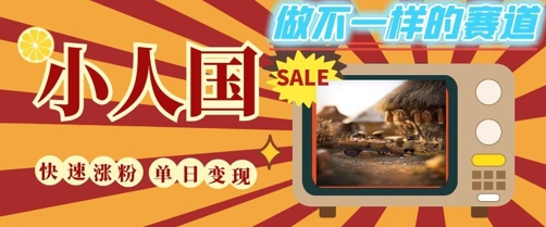 DeepSeek+绘图+视频制作小人国微观视频，小白轻轻松松上手，条条爆款，条条变现，单日就能收益-瀚洪创业网