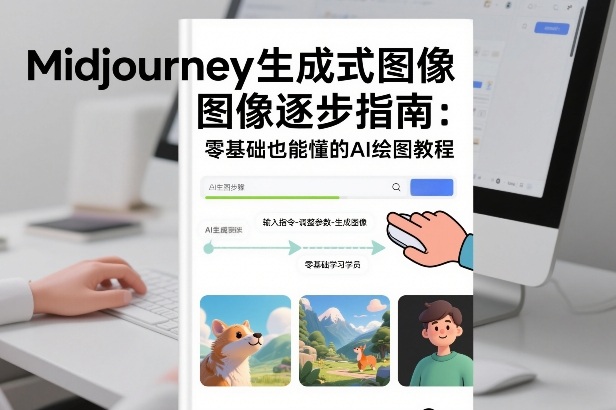 Midjourney生成式图像逐步指南：零基础也能懂的AI绘图教程-瀚洪创业网