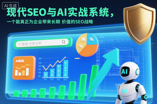 现代SEO与AI实战系统，一个能真正为企业带来长期价值的SEO战略(英语+中文字幕)-瀚洪创业网