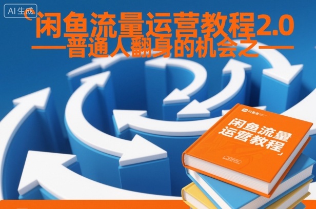 闲鱼流量运营教程2.0——普通人翻身的机会之一-瀚洪创业网