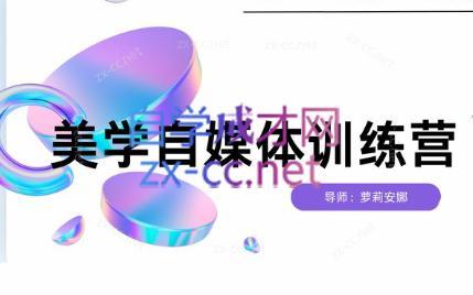 安娜·美学自媒体IP系统课-瀚洪创业网