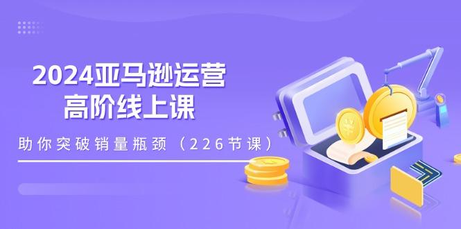 2024亚马逊运营-高阶线上课，助你突破销量瓶颈(228节课-瀚洪创业网
