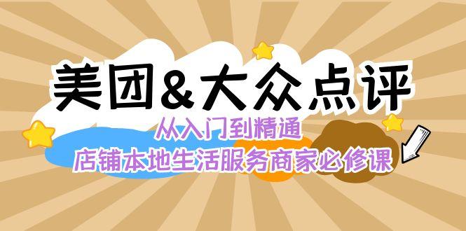 美团+大众点评 从入门到精通：店铺本地生活 流量提升 店铺运营 推广秘术 评价管理-瀚洪创业网