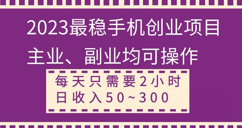 【全网变现首发】新手实操单号日入500+，渠道收益稳定，项目可批量放大-瀚洪创业网