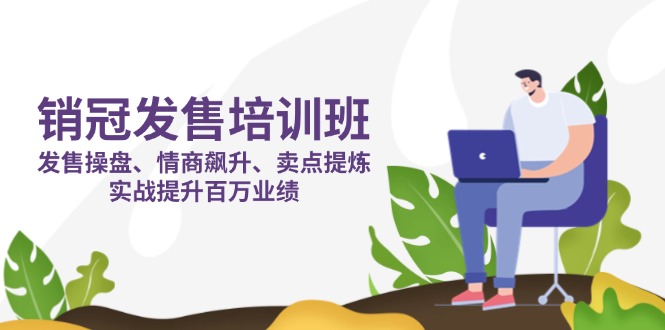 销冠 发售培训班：发售 操盘+情商 飙升+卖点 提炼，实战提升百万业绩-瀚洪创业网