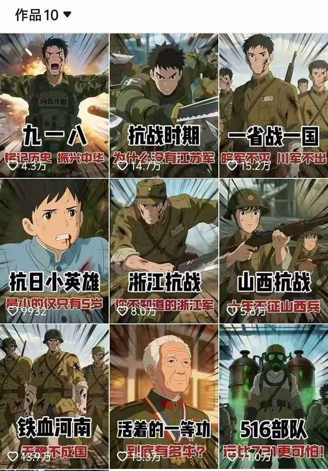 图片[2]-动漫历史类视频制作全流程，学文案撰写、分镜提示词，掌握动漫图生成+抠图配音剪辑-瀚洪创业网