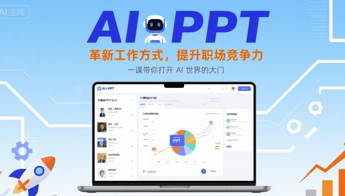 AI+PPT：革新工作方式，提升职场竞争力，一课带你打开 AI 世界的大门-瀚洪创业网