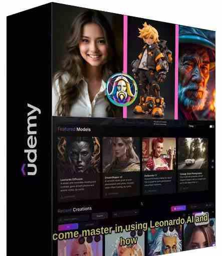 图片[2]-比Midjourney更好的Leonardo AI绘画图像大师班教程-16讲-中英字幕-瀚洪创业网