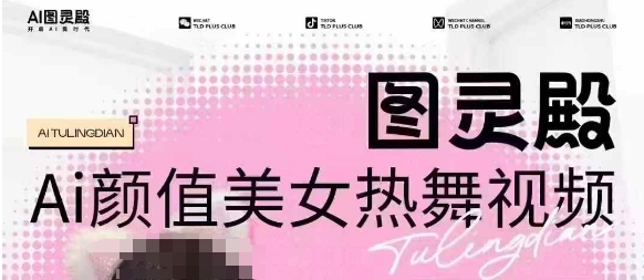 全网首发，原价988图灵殿AI颜值美女热舞视频，云端生图，轻松过原创-瀚洪创业网