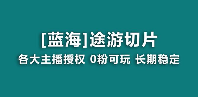 抖音途游切片，龙年第一个蓝海项目，提供授权和素材，长期稳定，月入过万-瀚洪创业网