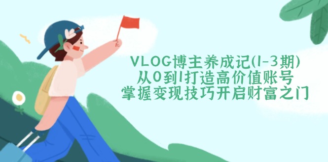 VLOG博主养成记(1-3期-瀚洪创业网