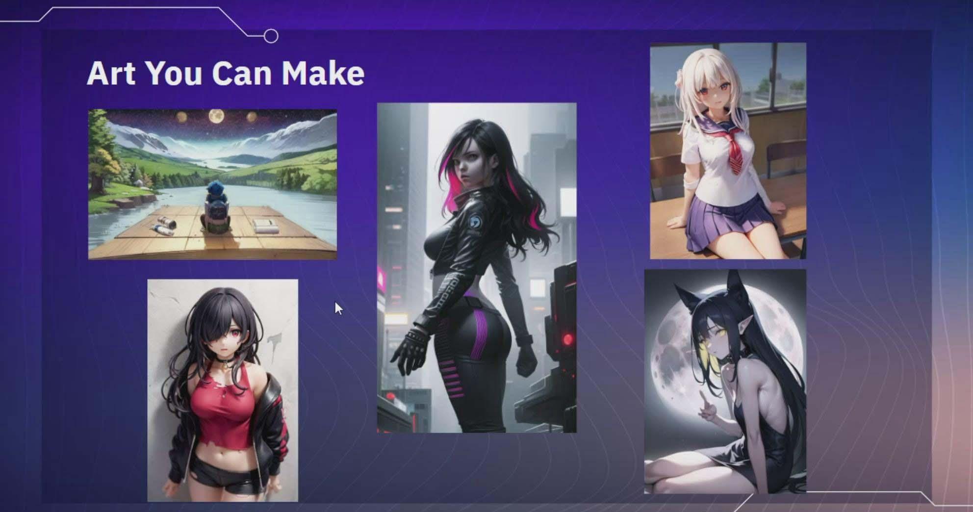 利用Stable Diffusion AI人工智能生成动漫艺术分步教程-14节课-中英字幕-瀚洪创业网