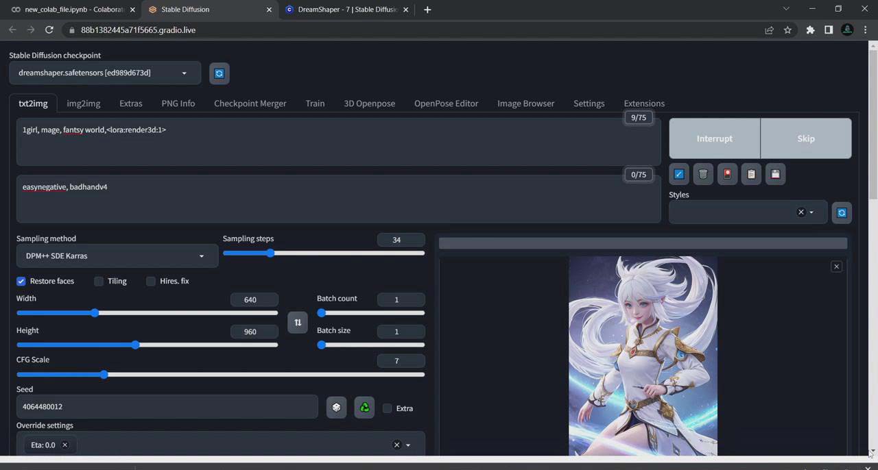 图片[3]-利用Stable Diffusion创建动漫艺术图像使用AI绘画赚钱-中英字幕-瀚洪创业网