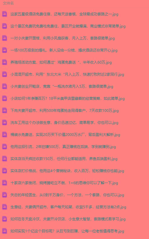 图片[2]-(9607期)真实有效391套商业模式，年入几十到几百万案例解析(电子书+视频+图文)-瀚洪创业网