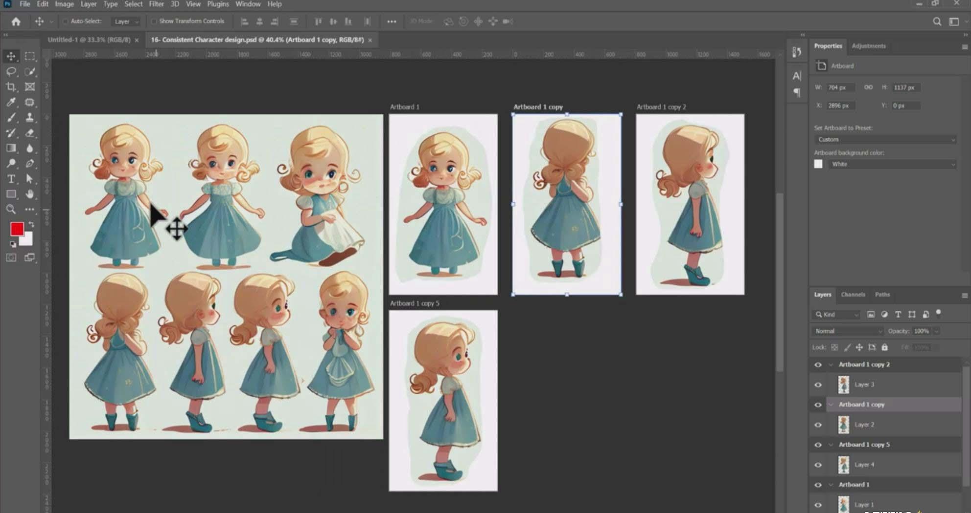 图片[7]-掌握 MidJourney V5 AI + ChatGPT创建一致的角色设计图像-22节课-中英字幕-瀚洪创业网