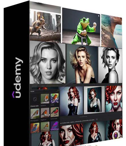 K Mastery – Stable Diffusion AI软件绘画速成从小白到精通-72节-中英字幕-瀚洪创业网