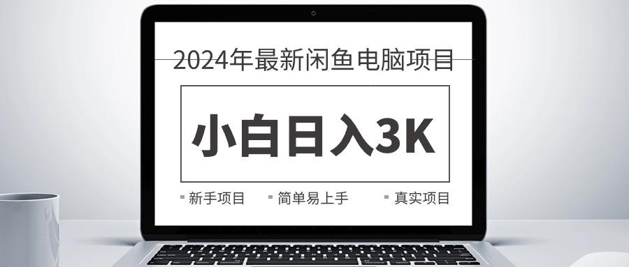 2024最新闲鱼卖电脑项目，新手小白日入3K+，最真实的项目教学-瀚洪创业网