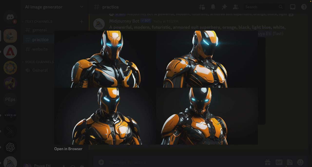 图片[7]-Midjourney, Adobe Firefly AI, ChatGPT 4大型AI人工智能-137节课-中英字幕-瀚洪创业网