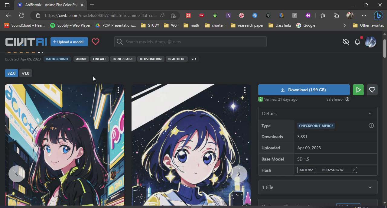 图片[1]-利用Stable Diffusion创建动漫艺术图像使用AI绘画赚钱-中英字幕-瀚洪创业网