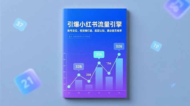 引爆小红书流量引擎，账号定位、视觉锤打造、底层认知，撬动首页推荐-瀚洪创业网