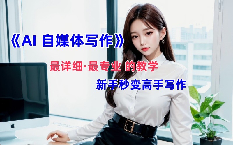 全网最全最细最专业的“AI自媒体写作”教学，新手小白秒变写作高手！-瀚洪创业网