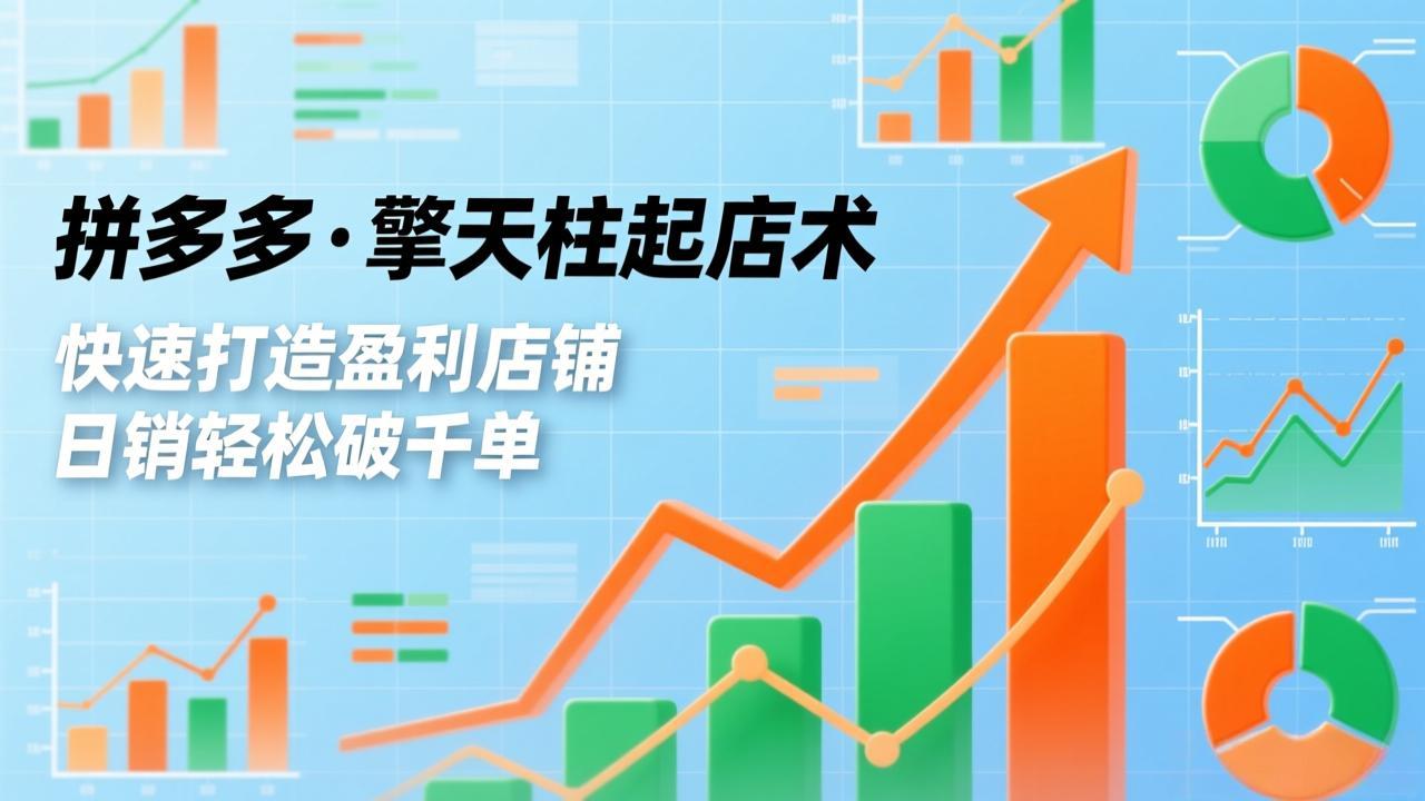 拼多多·擎天柱起店术3.0(更新-瀚洪创业网