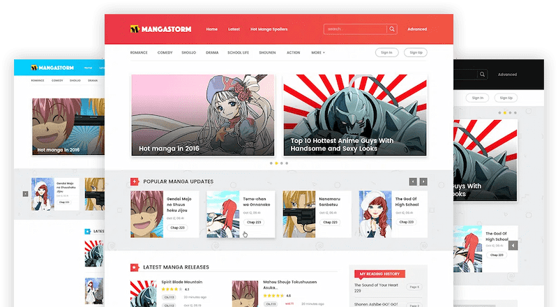 Madara 2.2.2.1主题源码 | 响应式WordPress漫画小说主题模板-瀚洪创业网