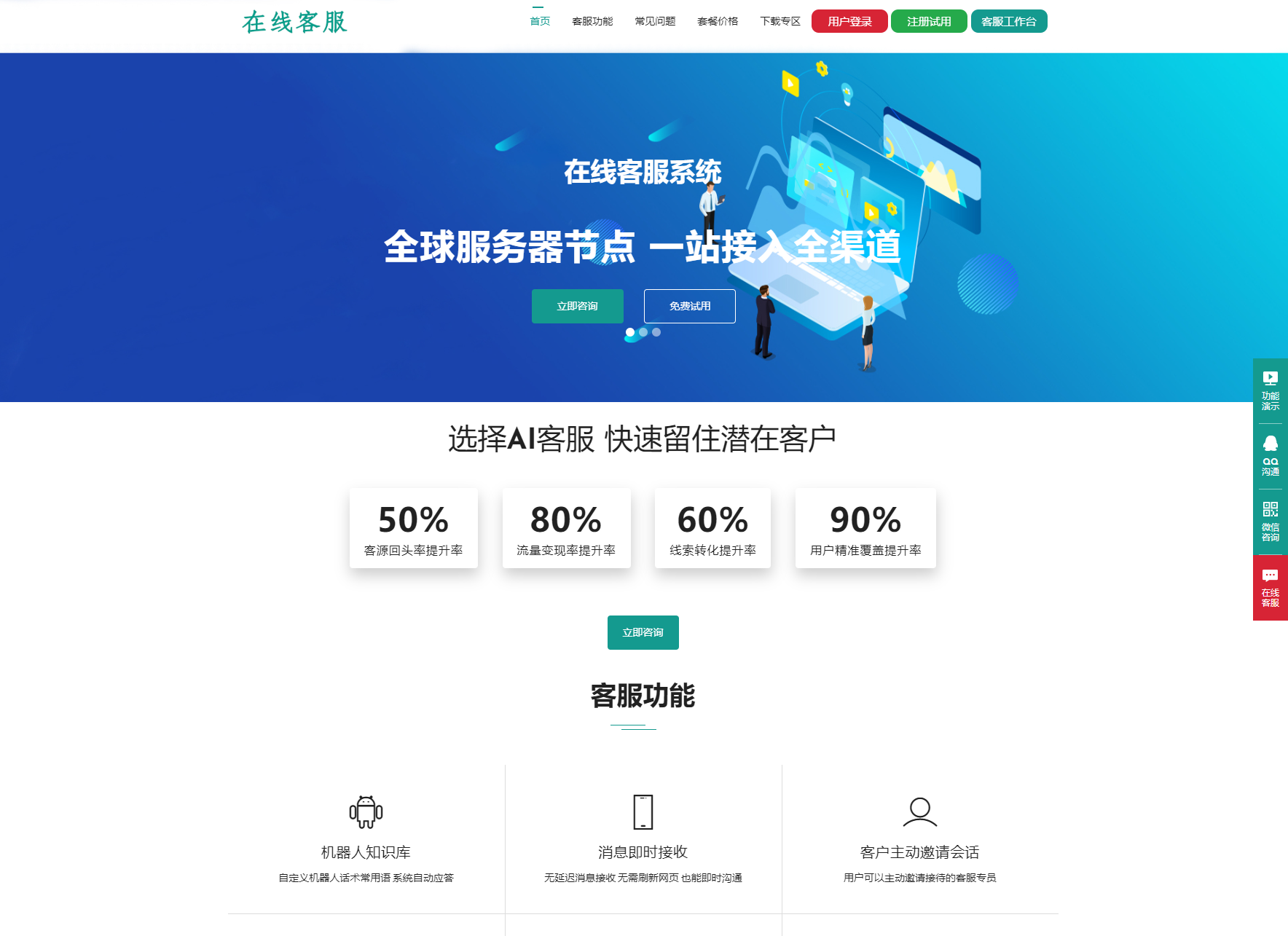 运营级在线客服系统源码 附教程-瀚洪创业网