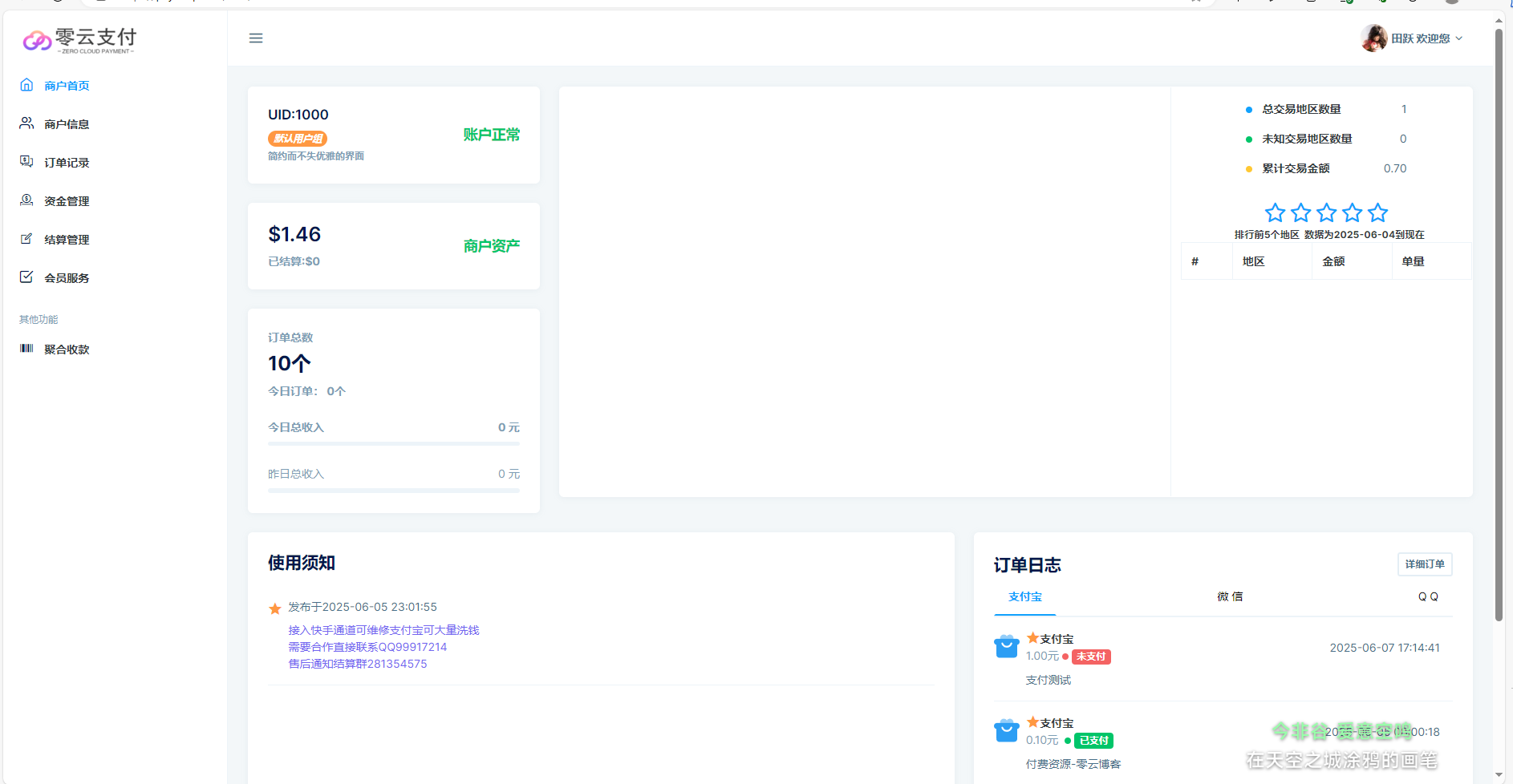 2025最新易支付模板源码 全开源 前台+用户中心+后台三合一-瀚洪创业网