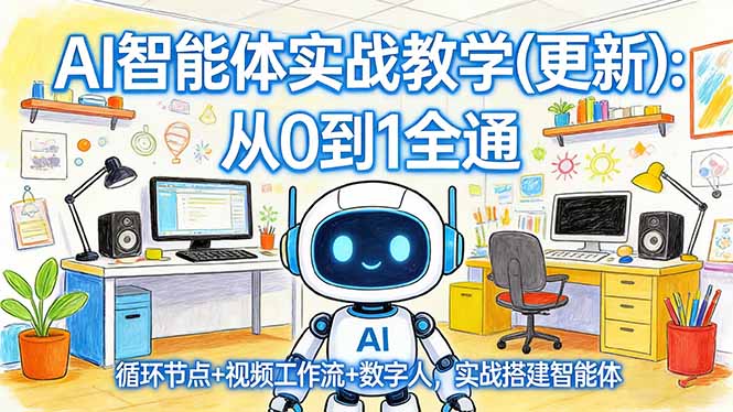 AI智能体实战教学(更新-瀚洪创业网